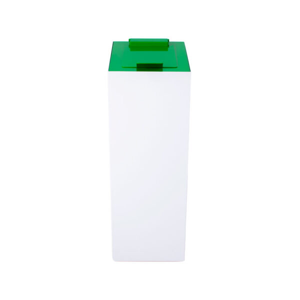 Top met klepdeksel voor modulaire afvalscheidingsunit 60 liter groen - VB 946710 - Afbeelding 6