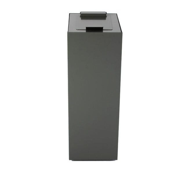 Top met klepdeksel voor modulaire afvalscheidingsunit 60 liter donkergrijs - VB 196227 - Afbeelding 5