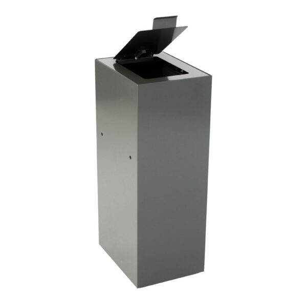 Top met klepdeksel voor modulaire afvalscheidingsunit 60 liter donkergrijs - VB 196227 - Afbeelding 7