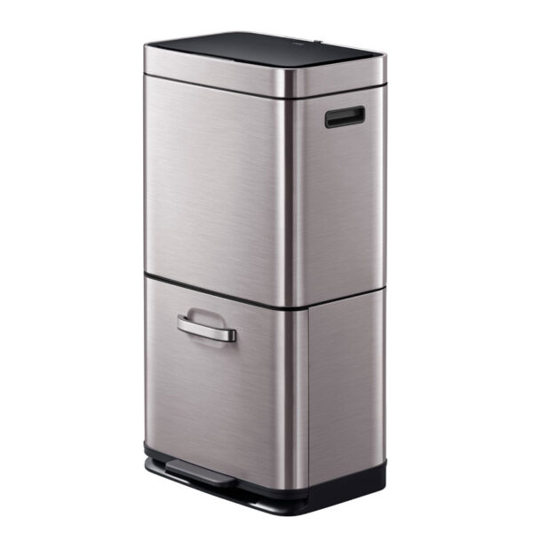 Himalaya Recycler Sensor Bin 35+25 liter grijs, mat RVS - VB 933960 - Afbeelding 5