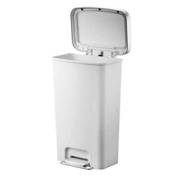 Hana pedaalemmer 45 liter wit - VB 626645 - Afbeelding 4