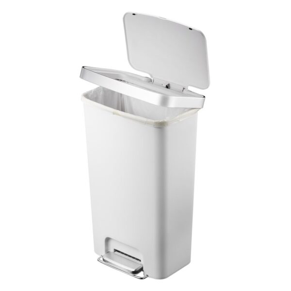 Hana pedaalemmer 45 liter wit - VB 626645 - Afbeelding 6