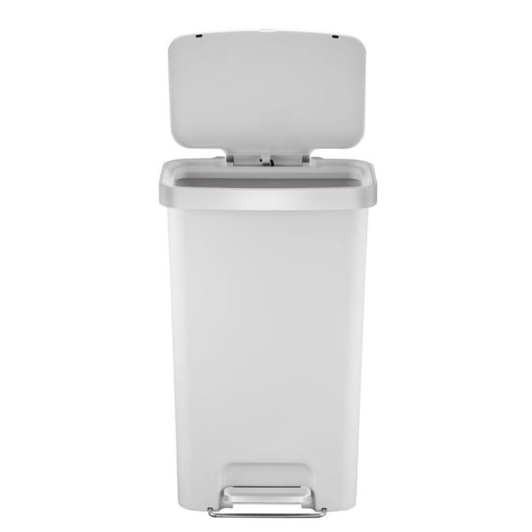 Hana pedaalemmer 45 liter wit - VB 626645 - Afbeelding 8