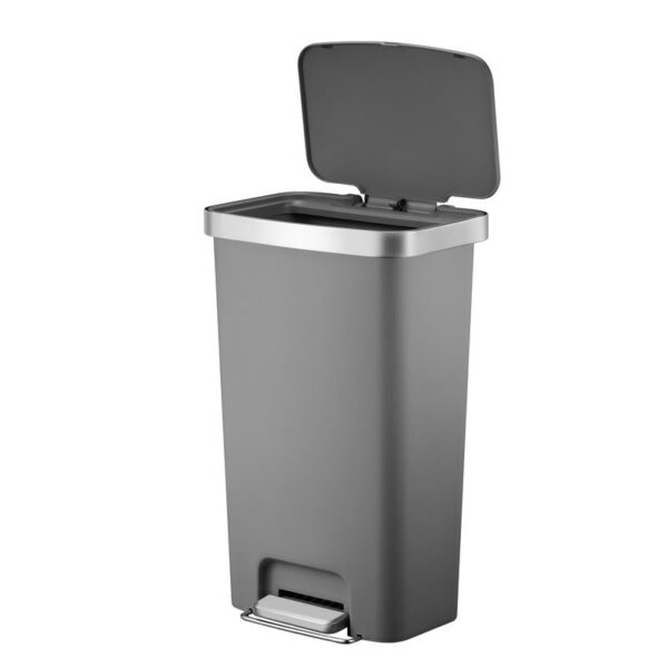 Hana pedaalemmer 45 liter grijs - VB 626645 - Afbeelding 2