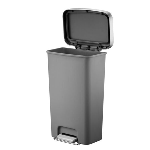 Hana pedaalemmer 45 liter grijs - VB 626645 - Afbeelding 4