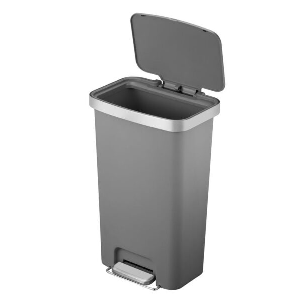 Hana pedaalemmer 45 liter grijs - VB 626645 - Afbeelding 5