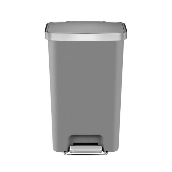 Hana pedaalemmer 45 liter grijs - VB 626645 - Afbeelding 8