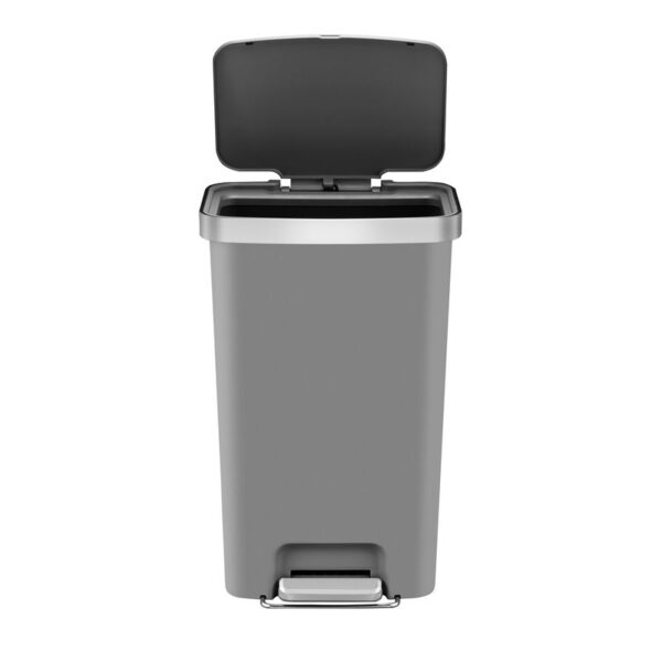 Hana pedaalemmer 45 liter grijs - VB 626645 - Afbeelding 9