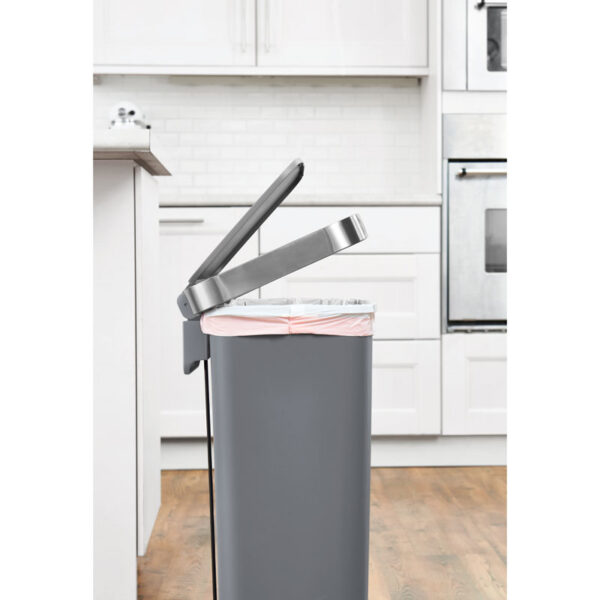 Hana pedaalemmer 45 liter grijs - VB 626645 - Afbeelding 12