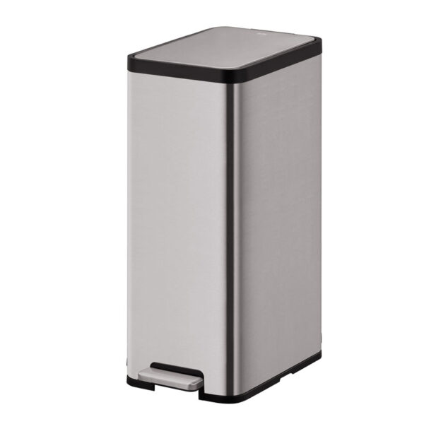 Ecomaid pedaalemmer 45 liter grijs mat RVS - VB 913945