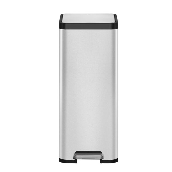 Ecomaid pedaalemmer 30 liter Grijs mat RVS - VB 913930 - Afbeelding 3