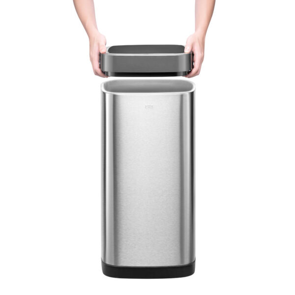 EcoSmart Sensor Bin 50 liter mat RVS - VB 925950 - Afbeelding 6