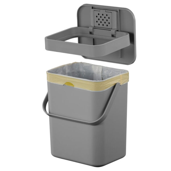 Puro II Food Waste Caddy 5 liter grijs - VB 601805 - Afbeelding 10