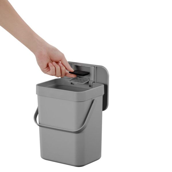 Puro II Food Waste Caddy 5 liter grijs - VB 601805 - Afbeelding 13