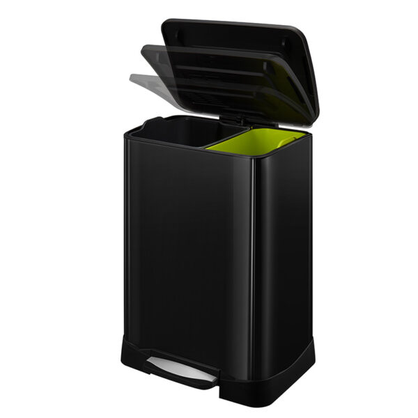 Neo-Cube recycling pedaalemmer 28+18 liter zwart - VB 929046 - Afbeelding 2