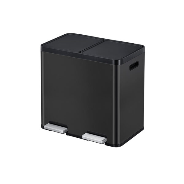 Essential 1 Recycler pedaalemmer 22+22 liter zwart - VB 912544
