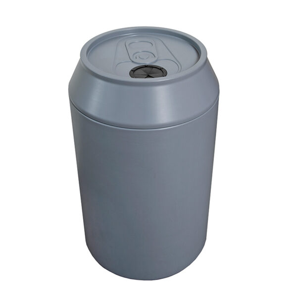 CANman 145 liter grijs - VB 200375 - Afbeelding 2