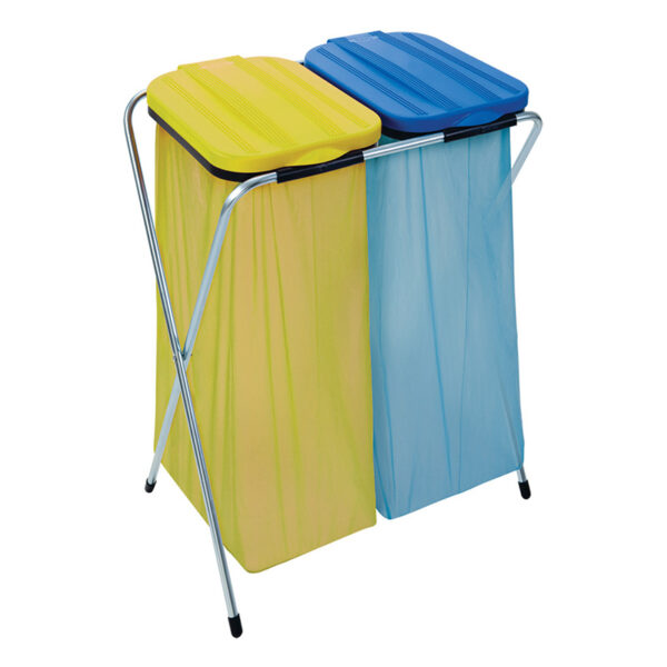 Duo zakhouder blauw, geel - VB 201259