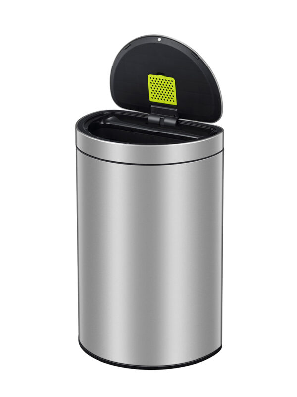 Mirage Semi-round Sensor Bin 47 liter mat RVS - VB 933147 - Afbeelding 4