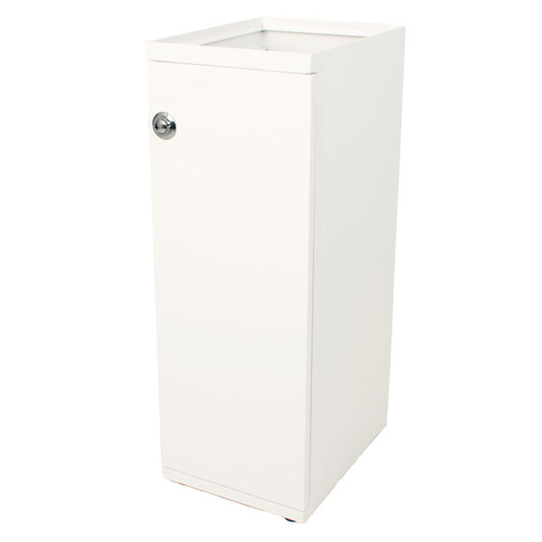 Modulaire Afvalbak met Deur en Zakhouder 55 liter wit - VB 946753 - Afbeelding 2