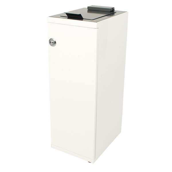 Modulaire Afvalbak met Deur en Zakhouder 55 liter wit - VB 946753 - Afbeelding 6