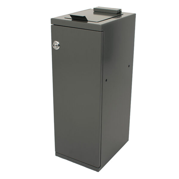 Modulaire Afvalbak met Deur en Zakhouder 55 liter grijs - VB 946760 - Afbeelding 3