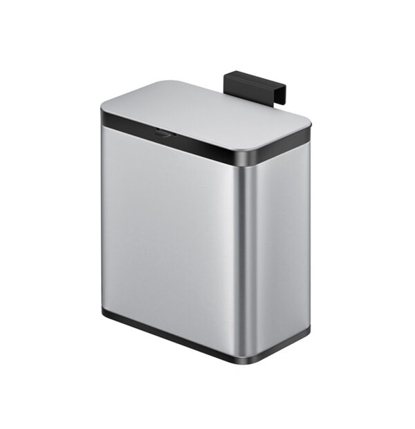 Puro S Food Waste Caddy 7 liter matRVS, zwart - VB 900807