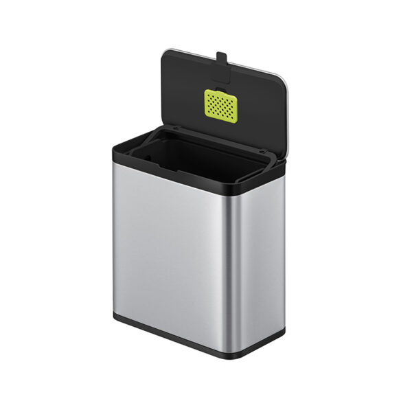 Puro S Food Waste Caddy 7 liter matRVS, zwart - VB 900807 - Afbeelding 2