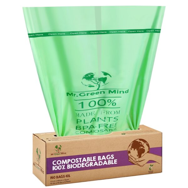 Biozakken 10 liter Groen - VB 204083