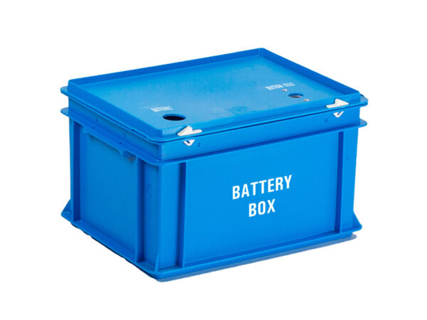 Batterijbox EN blauw - VB 320400