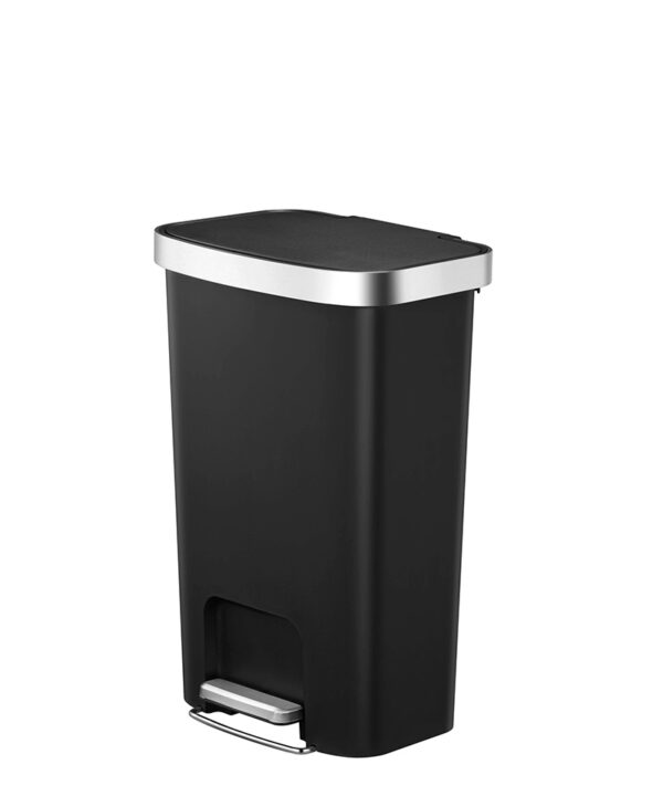 Hana pedaalemmer 50 liter zwart - VB 625550