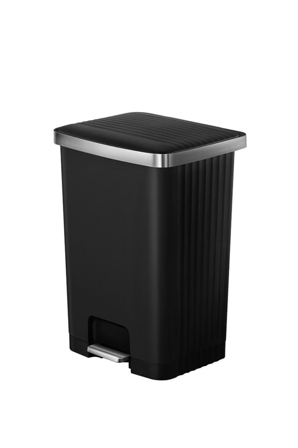 Hana 2 Pedaalemmer 70 liter zwart - VB 638870