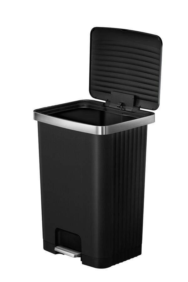 Hana 2 Pedaalemmer 70 liter zwart - VB 638870 - Afbeelding 3