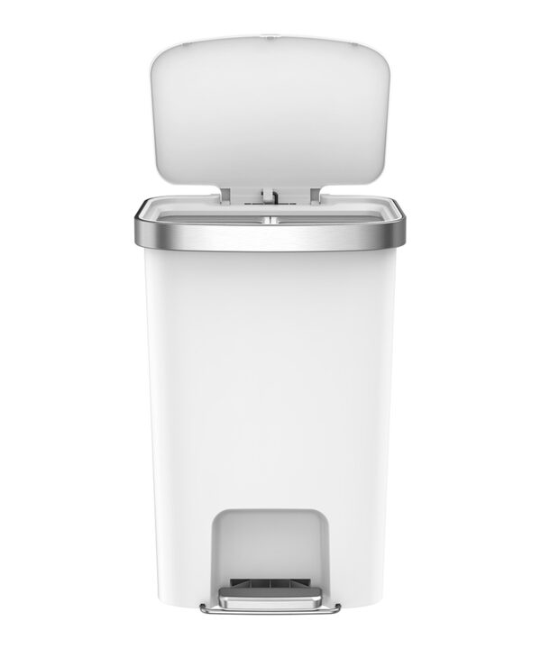 Hana 1 Pedaalemmer 2x25 liter wit - VB 625550 - Afbeelding 3
