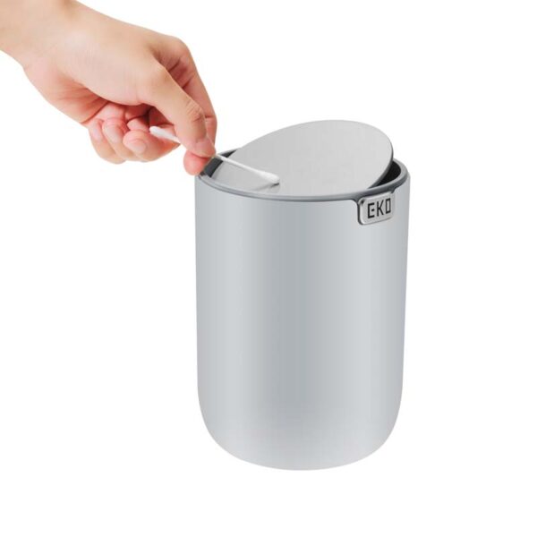 Fandy 2 Tafelafvalbak 1,5 liter grijs - VB 920615 - Afbeelding 6
