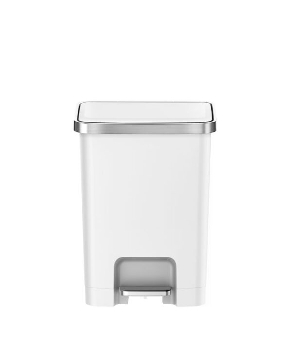Hana 2 Pedaalemmer 25 liter wit - VB 638825 - Afbeelding 2