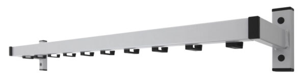 Wandgarderobe Safe 10 haken grijs - VB 650088