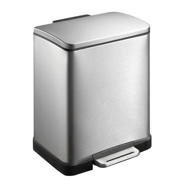 E-Cube pedaalemmer 20 liter mat RVS - VB 926820