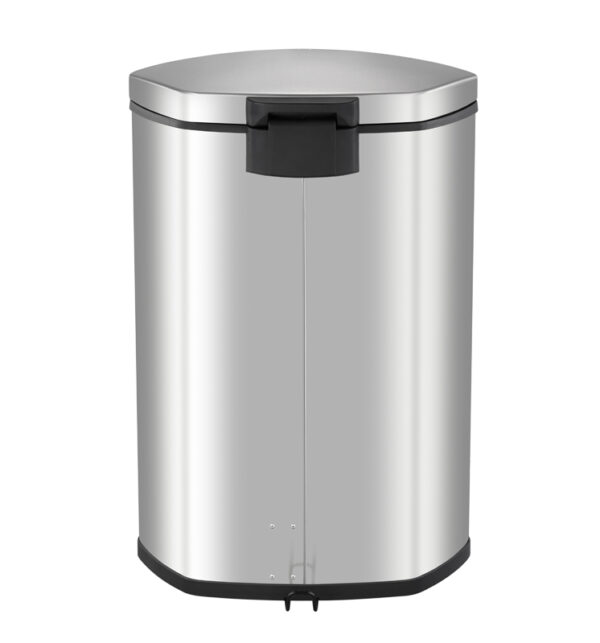 Shell Bin recycling pedaalemmer 22+22 liter mat RVS - VB 921844 - Afbeelding 3