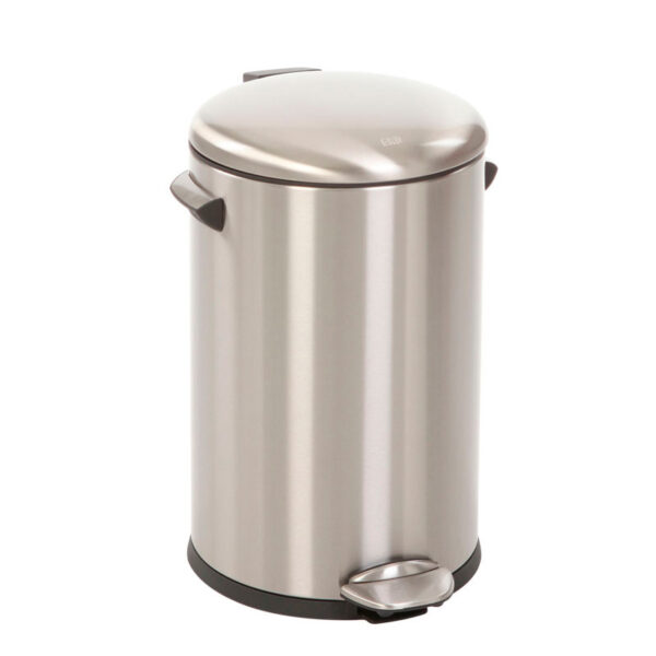 Belle Deluxe pedaalemmer 12 liter mat RVS - VB 921712