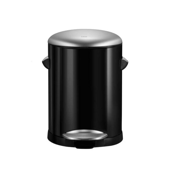 Belle Deluxe pedaalemmer 3 liter zwart glanzend, mat RVS - VB 921703 - Afbeelding 2