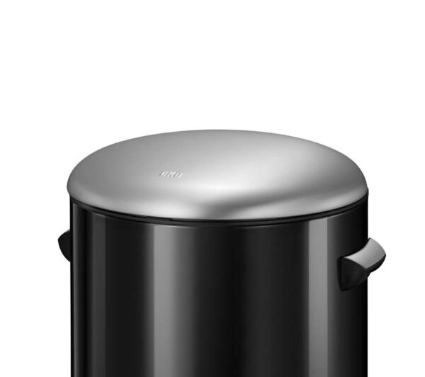 Belle Deluxe pedaalemmer 30 liter zwart glanzend, mat RVS - VB 921730 - Afbeelding 5