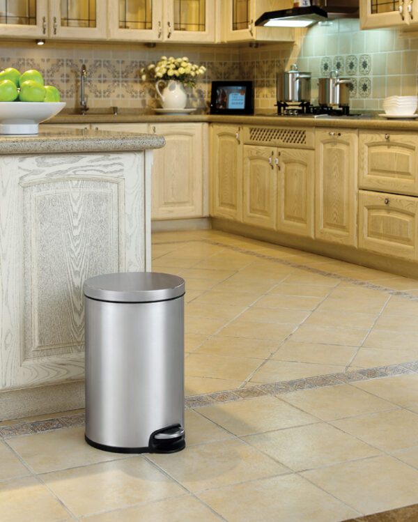Serene pedaalemmer 12 liter mat RVS - VB 921512 - Afbeelding 7