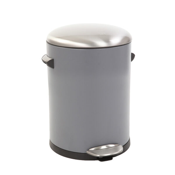 Belle Deluxe pedaalemmer 3 liter grijs, sandcoated - VB 921703