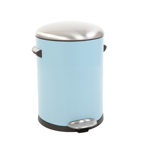 Belle Deluxe pedaalemmer 5 liter licht blauw, sandcoated - VB 921705