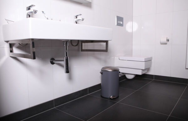 Belle Deluxe pedaalemmer 12 liter grijs, sandcoated - VB 921712 - Afbeelding 4