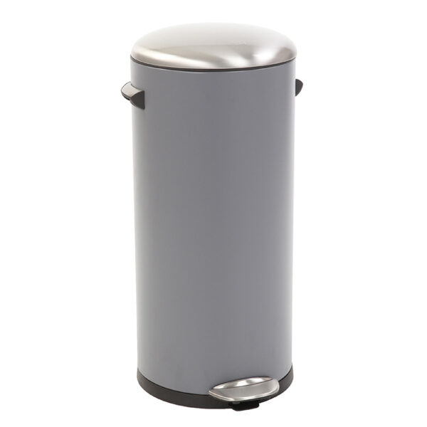Belle Deluxe pedaalemmer 30 liter grijs, sandcoated - VB 921730