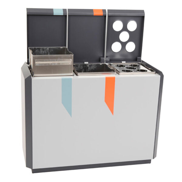 RecycloStar 3 met bekerinzet grafietgrijs, lichtgrijs - VB 708390 - Afbeelding 3