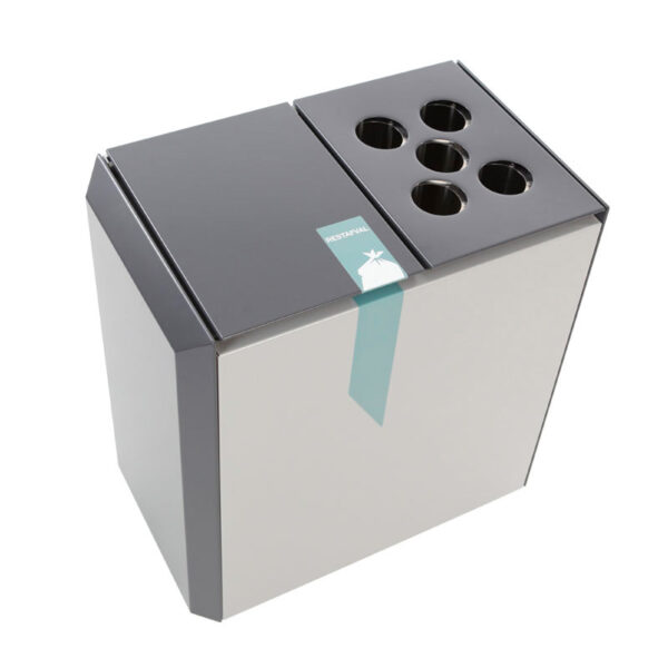 RecycloStar 2 met bekerinzet grafietgrijs, lichtgrijs - VB 708413 - Afbeelding 2