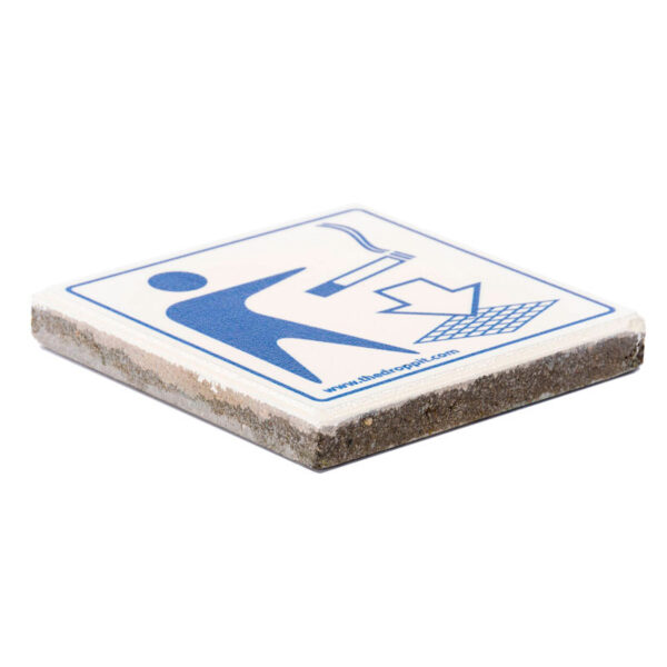 Signaaltegel wit, blauw - VB 709045 - Afbeelding 2